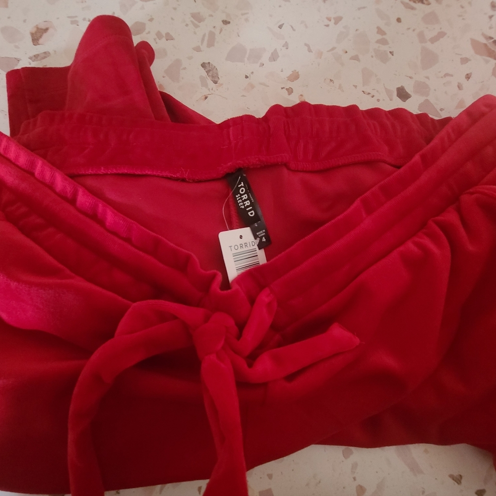 Torrid Velour Bottoms